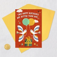 Wishing Both of Us Good Times Shared Birthday Card for only USD 2.99 | Hallmark