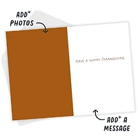 Fat Cat Funny Custom Thanksgiving Card for only USD 4.99 | Hallmark