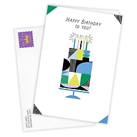 Modern Cake Custom Birthday Card for only USD 4.99 | Hallmark