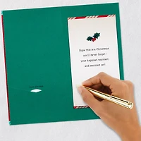 Happiest, Warmest and Merriest Money Holder Christmas Card for only USD 4.59 | Hallmark