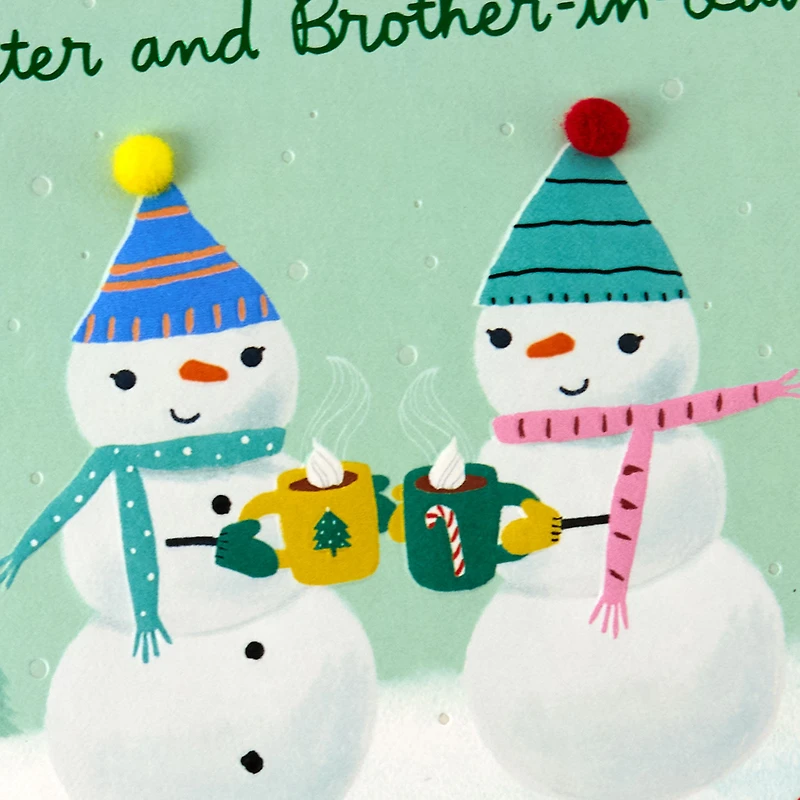 You're a Great Pairing Christmas Card for Sister and Brother-in-Law for only USD 5.99 | Hallmark