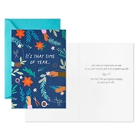 Garlands on Blue Boxed Christmas Cards, Pack of 16 for only USD 12.49 | Hallmark