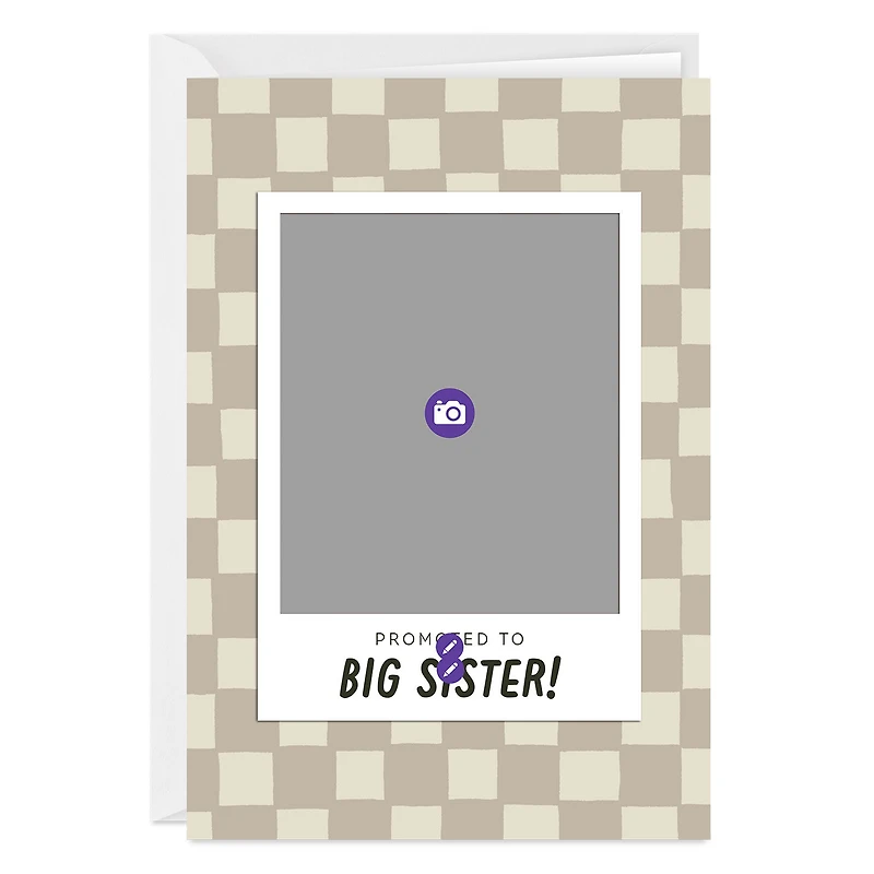 Promoted to Sibling Custom Baby Card for only USD 4.99 | Hallmark