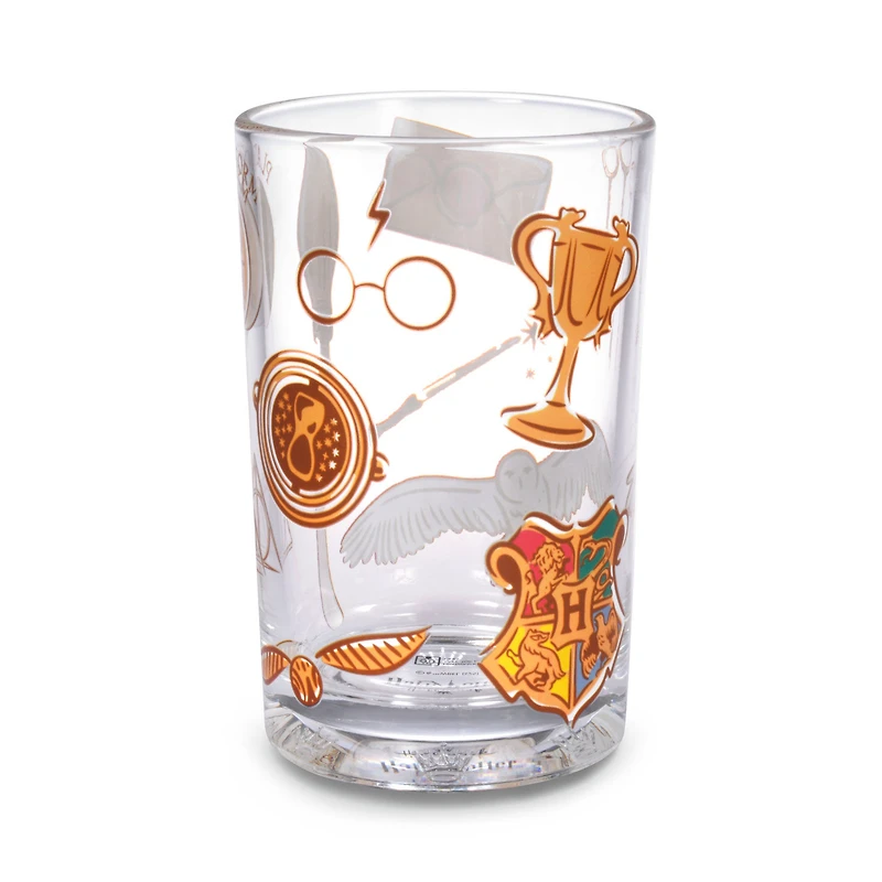 Harry Potter™ Collage of Icons Collectible Drinking Glass, 13.5 oz. for only USD 16.99 | Hallmark