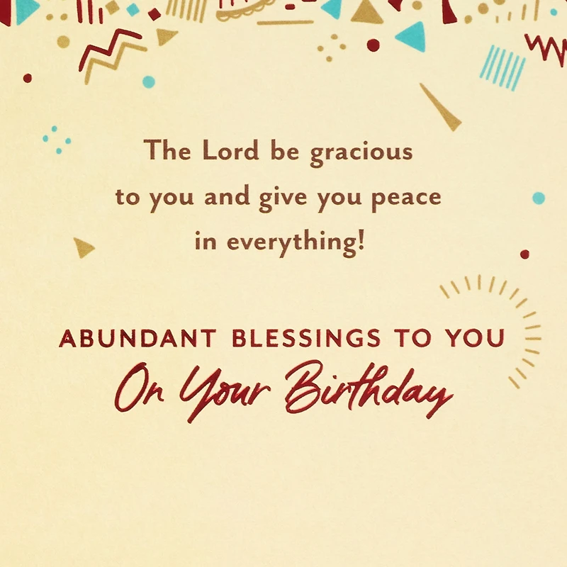 Abundant Blessings to You Religious Birthday Card for only USD 5.59 | Hallmark