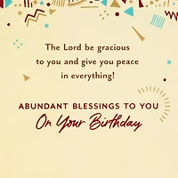 Abundant Blessings to You Religious Birthday Card for only USD 5.59 | Hallmark
