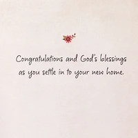 A House Filled With Love Religious New Home Congratulations Card for only USD 3.99 | Hallmark