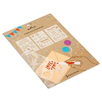 Celebrations Stencil Kit, Pack of 36 for only USD 9.49 | Hallmark