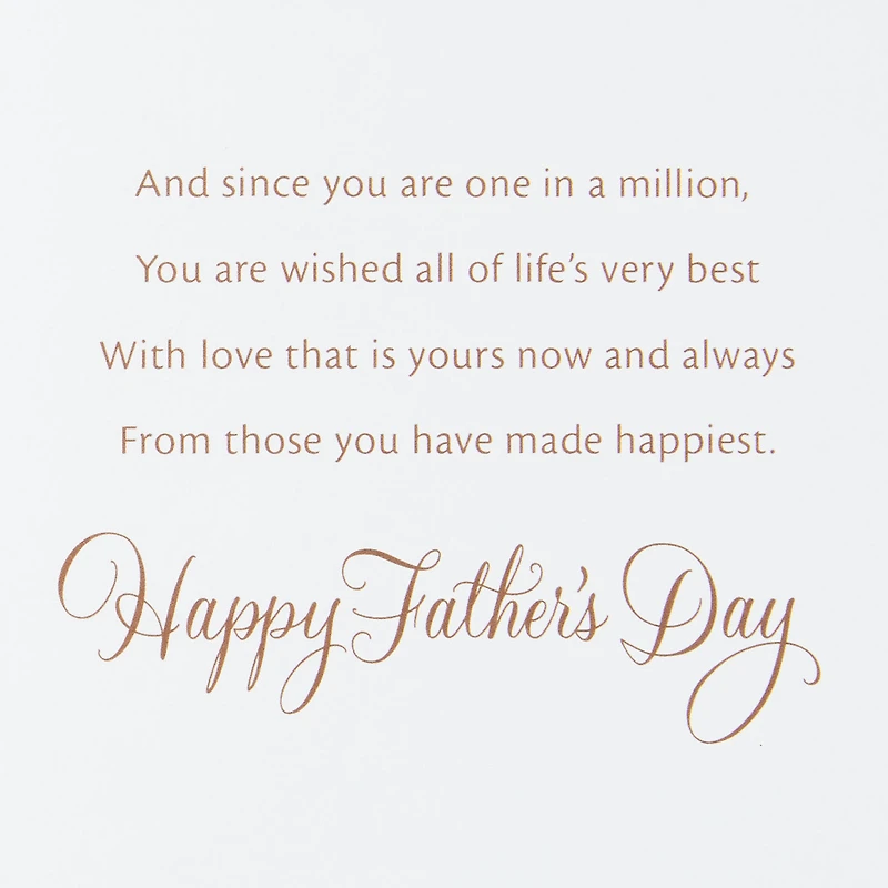 One in a Million Father's Day Card for Dad for only USD 7.59 | Hallmark
