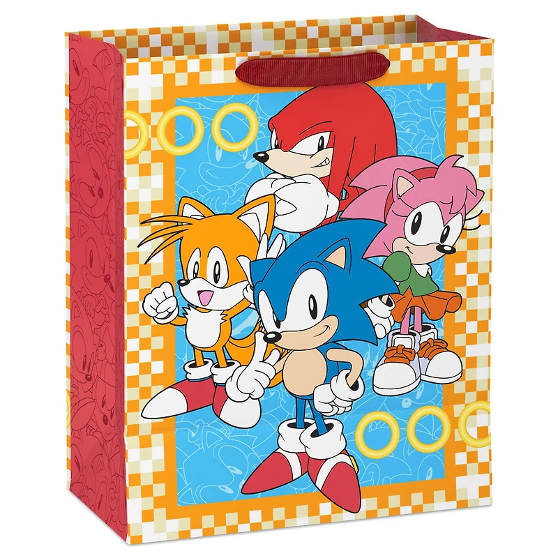 13" Sonic the Hedgehog™ and Friends Large Gift Bag for only USD 4.49 | Hallmark