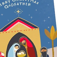 A Christmas Blessed With the Best Christmas Card for Godfather for only USD 3.99 | Hallmark