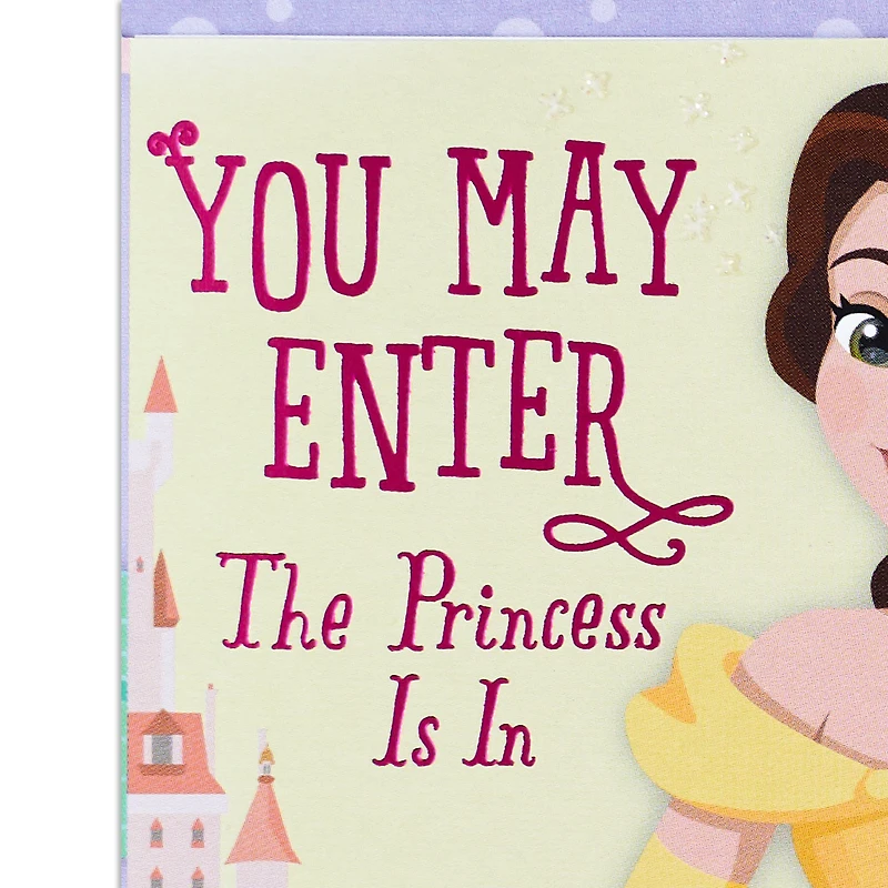 Disney Princesses All-About-You-Day Birthday Card with Door Hanger for only USD 5.59 | Hallmark