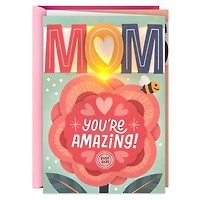 Mom, You're Amazing Musical Mother's Day Card for Mom With Light for only USD 9.99 | Hallmark