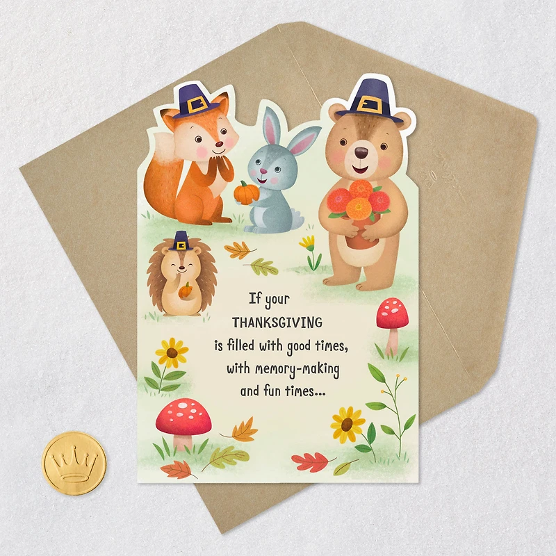 Good Times and Memory-Making Thanksgiving Card for only USD 2.00 | Hallmark