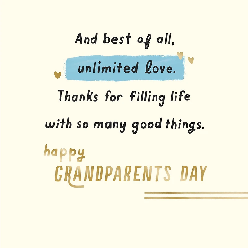 Your Unlimited Love Grandparents Day Card for only USD 3.59 | Hallmark