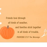 Friends Are Like Family We Choose Religious Thanksgiving Card for only USD 3.99 | Hallmark