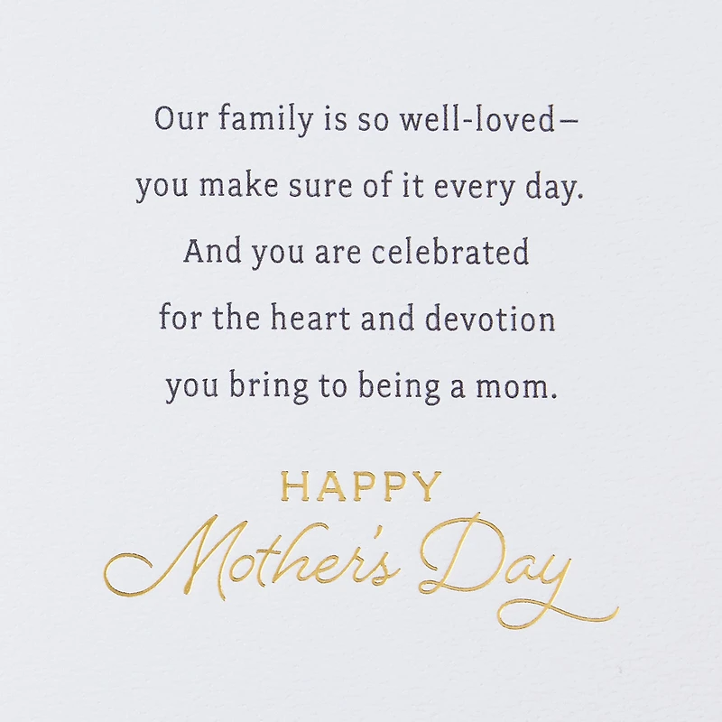 Our Family Is So Well-Loved Mother's Day Card for Mom for only USD 9.99 | Hallmark