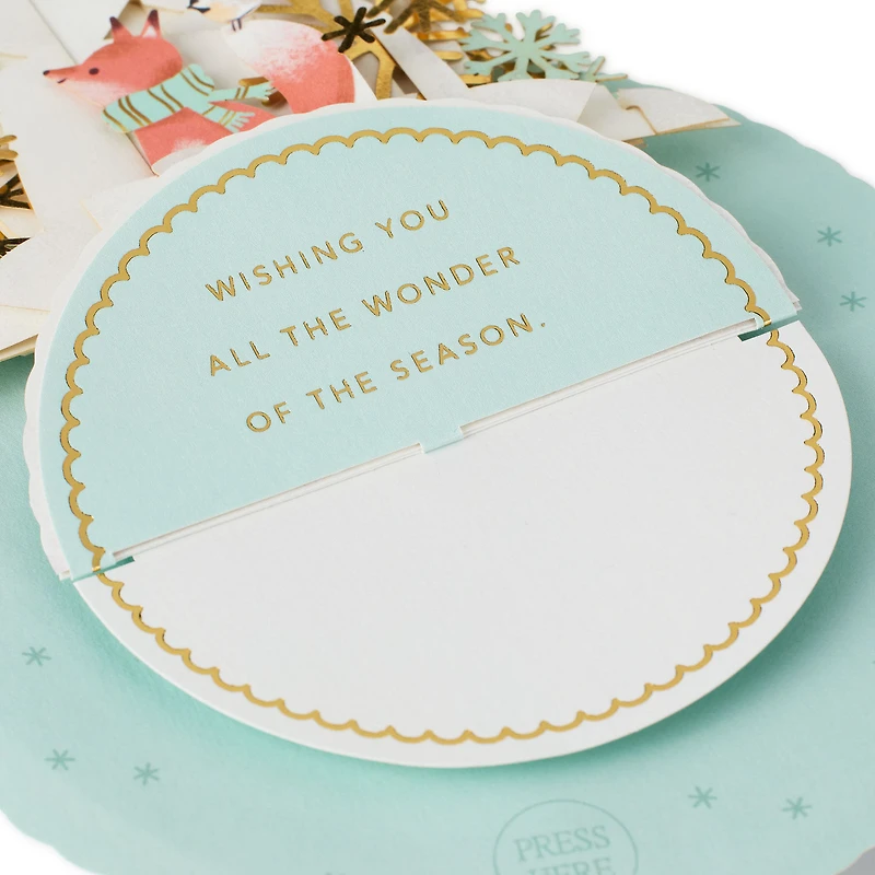 Wonder of the Season Musical 3D Pop-Up Christmas Card With Motion for only USD 14.99 | Hallmark
