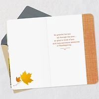With Love and Warm Memories Thanksgiving Card for Both for only USD 2.99 | Hallmark