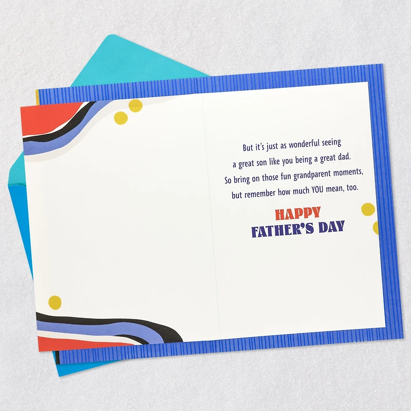 You're a Great Son Being a Great Dad Father's Day Card for only USD 5.59 | Hallmark