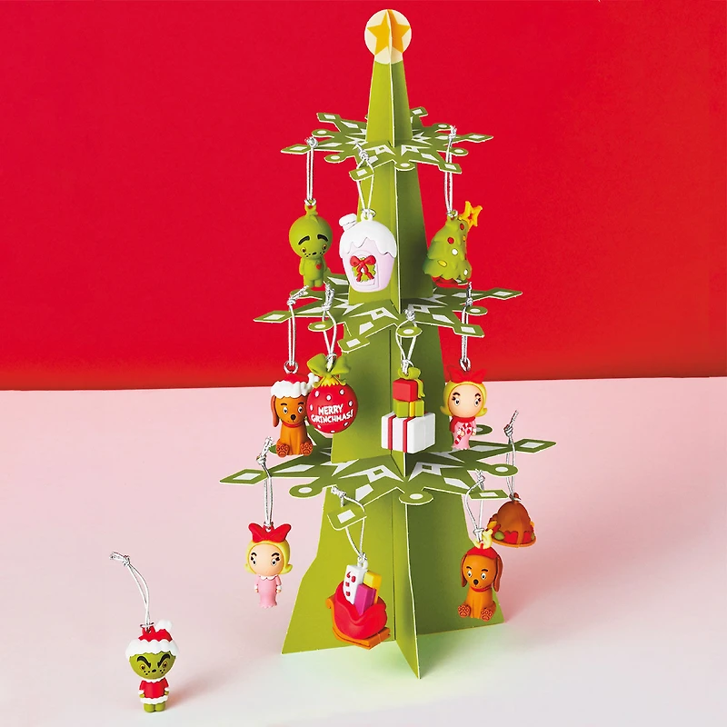 Dr. Seuss's How the Grinch Stole Christmas!™ Hallmark Countdown Calendar Paper Tree Set With 12 Mini Ornaments for only USD 34.99 | Hallmark