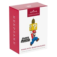 Nintendo Super Mario™ With Question Block Ornament for only USD 23.99 | Hallmark