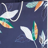 15" Tropical Stems on Navy Extra-Deep Gift Bag for only USD 5.99 | Hallmark