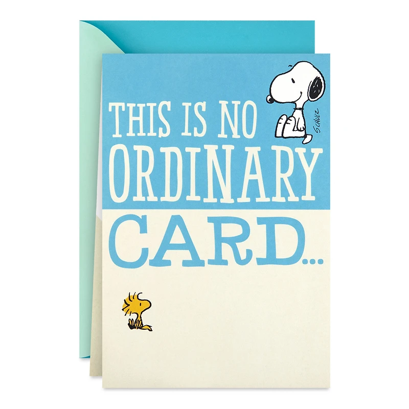 Peanuts® Snoopy Hug in an Envelope Funny Pop-Up Encouragement Card for only USD 5.59 | Hallmark