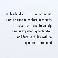 It's Time to Dream Big High School Graduation Card for only USD 6.99 | Hallmark