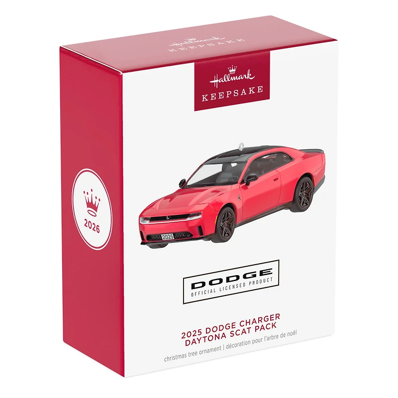 2025 Dodge Charger Daytona Scat Pack 2026 Metal Ornament for only USD 29.99 | Hallmark