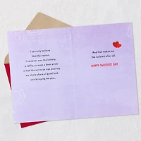 So Lucky to Have You Romantic Sweetest Day Card for only USD 5.99 | Hallmark