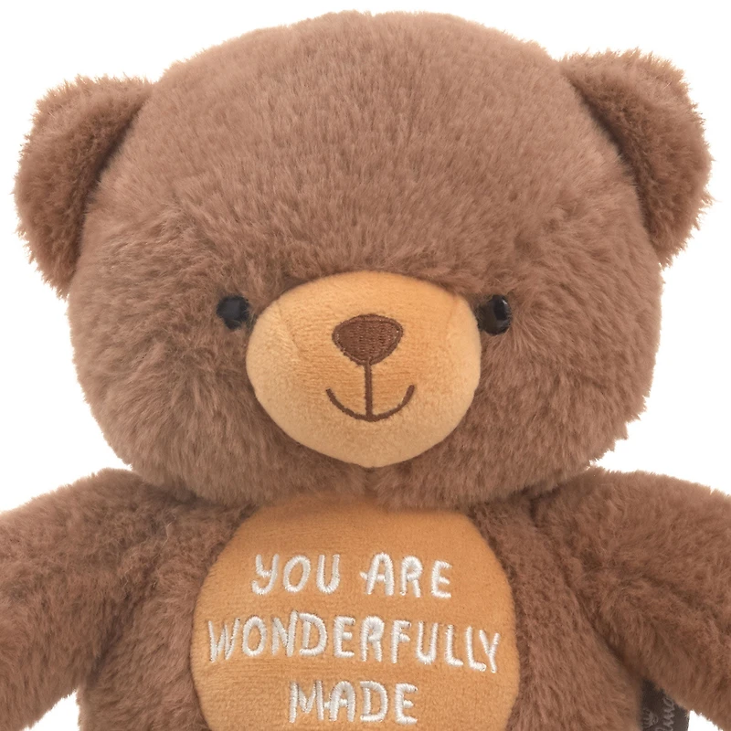 You Are Wonderfully Made Teddy Bear Plush, 8" for only USD 14.99 | Hallmark