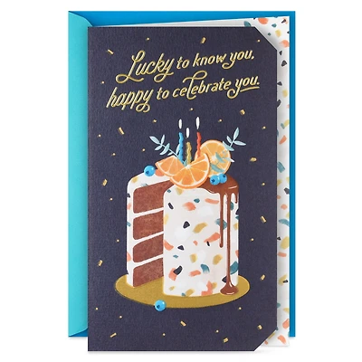 Lucky to Know You Birthday Card for only USD 5.59 | Hallmark