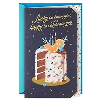 Lucky to Know You Birthday Card for only USD 5.59 | Hallmark