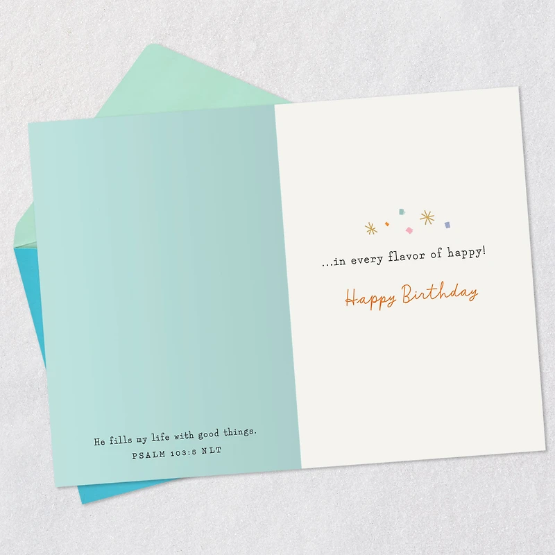 Hope God Piles on the Blessings Religious Birthday Card for only USD 2.99 | Hallmark