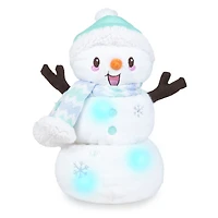 Cuddle Barn Snowfrost Light-Up Musical Plush Snowman With Motion, 14" for only USD 36.99 | Hallmark