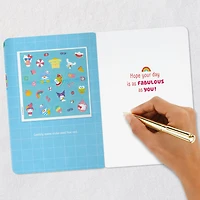 SANRIO® Hello Kitty® and Friends Fabulous You Birthday Card for Girls With Stickers for only USD 4.99 | Hallmark