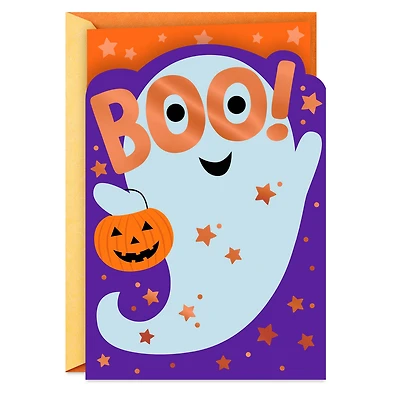 Trick-or-Treating Ghost Halloween Card for Kids for only USD 3.99 | Hallmark