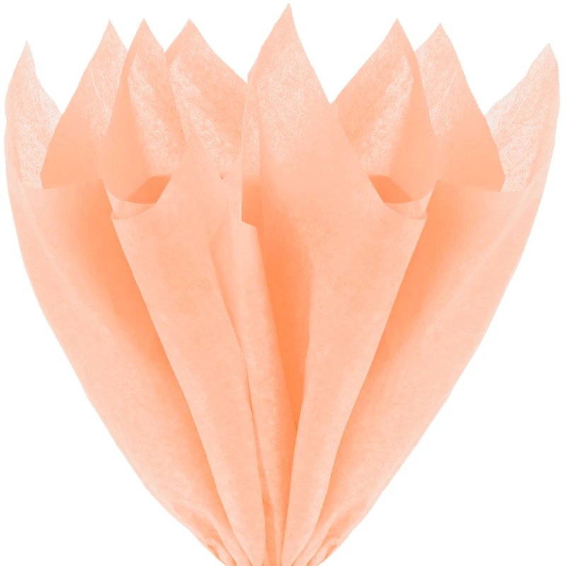 Solid Peach Tissue Paper, 8 sheets for only USD 1.99 | Hallmark