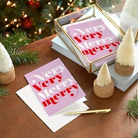 Very Very Merry Boxed Christmas Cards, Pack of 16 for only USD 9.99 | Hallmark