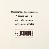 Everything You Wish For Spanish-Language Birthday Card for Brother for only USD 4.59 | Hallmark