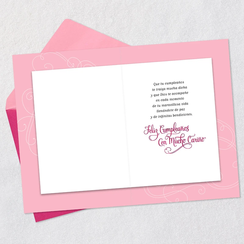 Peace and Infinite Blessings Spanish-Language Religious Birthday Card for Sister for only USD 3.59 | Hallmark