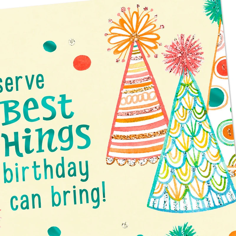 You Deserve the Best Birthday Card for only USD 2.50 | Hallmark