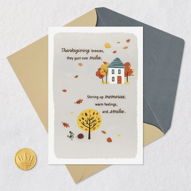 Thankful Across the Miles Thanksgiving Card for only USD 4.59 | Hallmark