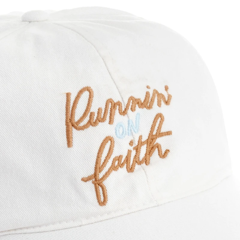 Running on Faith White Baseball Cap for only USD 22.99 | Hallmark
