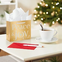 5.5" Peace and Joy Small Holiday Gift Bag for only USD 2.49 | Hallmark