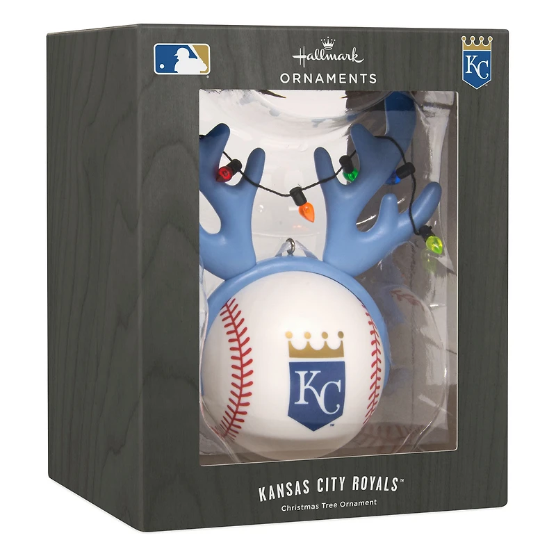 MLB Kansas City Royals™ Reindeer Baseball Hallmark Ornament for only USD 12.99 | Hallmark