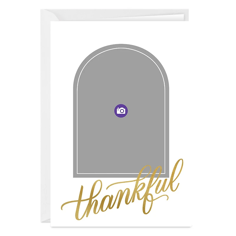 Elegant Thankful Custom Card for only USD 4.99 | Hallmark