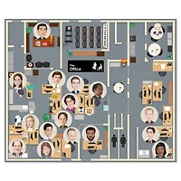 The Office Dunder Mifflin Floor Plan Throw Blanket, 50x60 for only USD 34.99 | Hallmark