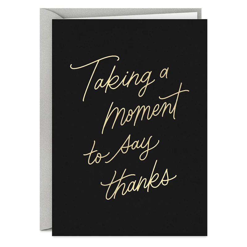 Taking a Moment to Say Thanks Blank Thank You Notes, Pack of 10 for only USD 10.49 | Hallmark